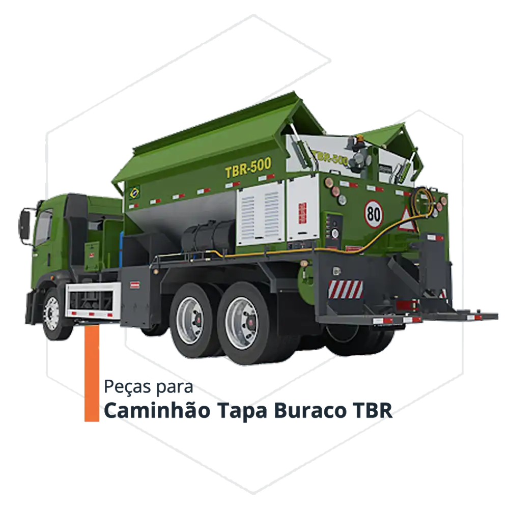 pecas para caminhão tapa buraco de asfalto tbr
