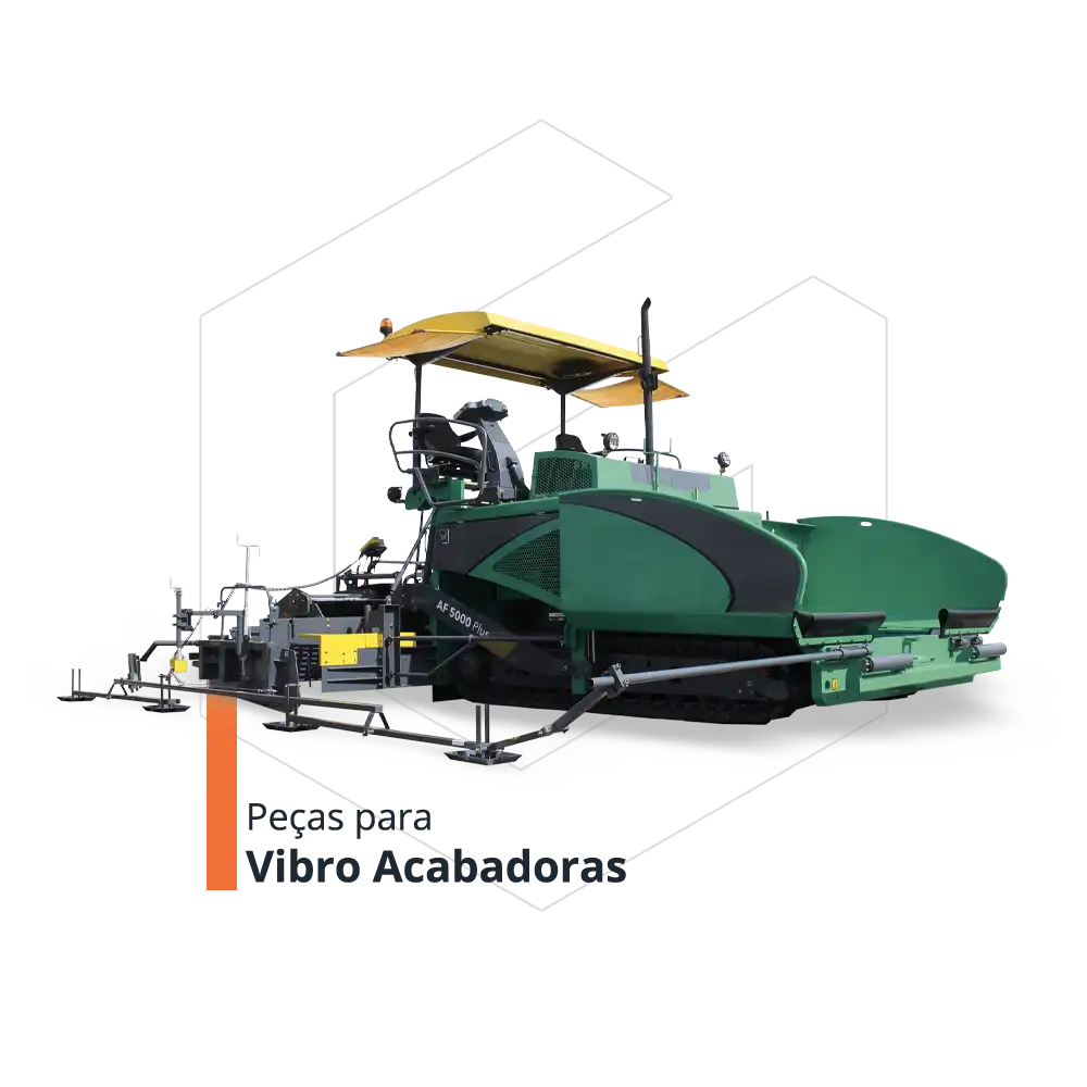peças para vibro acabadoras de asfalto